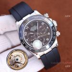 Swiss Quality Replica Rolex Daytona 40 Gray Arabic Dial Watch